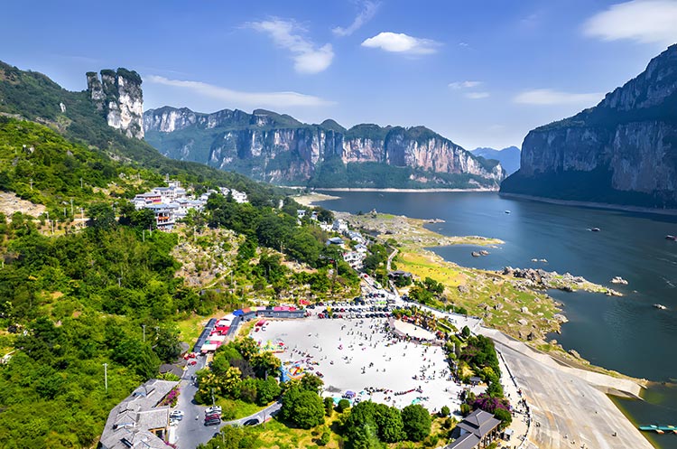 黔西烏江源百里畫(huà)廊景區
