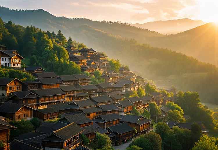 雷山西江千戶(hù)苗寨